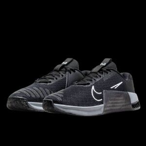 Nike Metcon 9 Training Running Womens Size 9.5/Mens 8 Black Anthracite Cool Grey